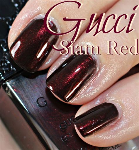 gucci nail polish 200 siam.